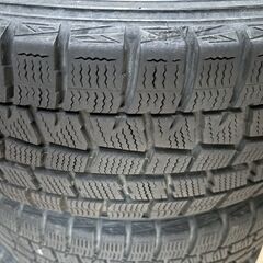 スタッドレスタイヤ　ダンロップ　ウインターマン　175×65×R14 4本アルミホイール付の画像