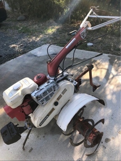 耕運機 ホンダF600 年末片付け
