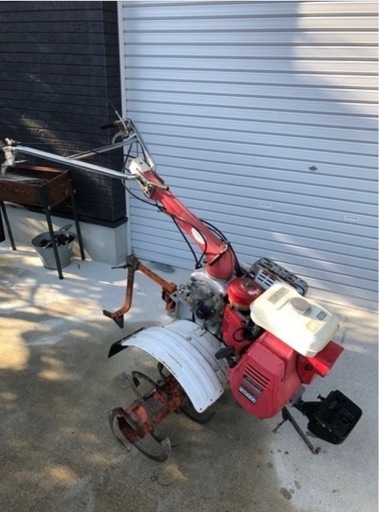 耕運機 ホンダF600 年末片付け
