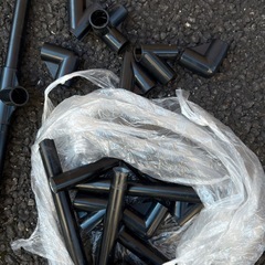 単管パイプとジョイントの画像