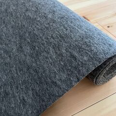 パンチカーペット 約90 x 260cm 2枚 グレーの画像