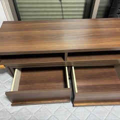 木製テレビ台の画像