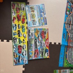 【お取引き先決定】トミカのパズル本シートまとめての画像