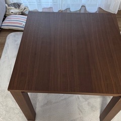 ダイニングテーブル正方形 80×80cmの画像