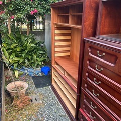 昭和レトロな和ダンス、着物タンス　あげますの画像