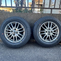 新品未使用スタッドレス　タイヤホイールセット　175/70/r14 100-4穴の画像