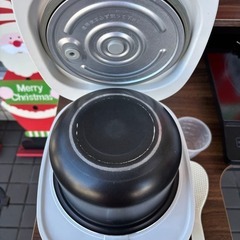 MUJI 無印良品 炊飯器 MJ-RC3A3 3合 2023年製 ホワイトの画像