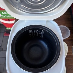 MUJI 無印良品 炊飯器 MJ-RC3A3 3合 2023年製 ホワイトの画像