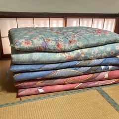 昭和の敷布団 3点の画像