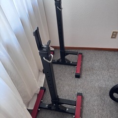【北見】バーベルラック　ベンチプレス　グロング　スクワットラックの画像