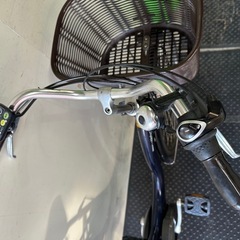 年末SALE🌈東京23区配達無料🌈新基準 ヤマハ　パスナチュラ　8.7Ah リチウム 電動自転車 中古　BS 5258の画像