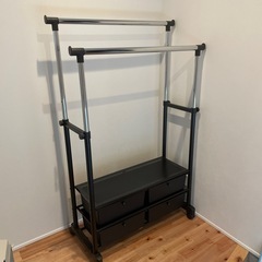 物干しラックの画像