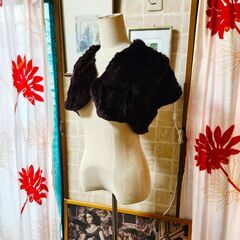 艶々ミンクの綺麗なファーベスト、いかがでしょうか？の画像