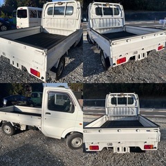 冬活躍★車検満タン!!★切り替え4WD!!★平成18年式★キャリイトラック★エアコン★パワステ★走行距離9万キロ台★F5の画像