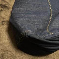 デニムクッションの画像