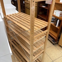 《リユースマン倉敷》スノコ 6段ラック 棚 オープン収納の画像