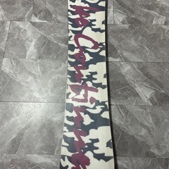 【グラトリ練習用】ヒマラヤ取扱「SLQ」WANTED DC 155cm｜ダブルキャンバー｜ブラック迷彩柄 スノーボード　即使用可能の画像