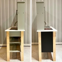 Miele ミーレ　おままごとキッチン　ままごとキッチン　木製　お料理　野菜　ごっこ遊び　ままごと　おまごと　　女の子　男の子　知育玩具　知育　おもちゃ　おもちゃ収納　トイハウスラック　トイラックの画像