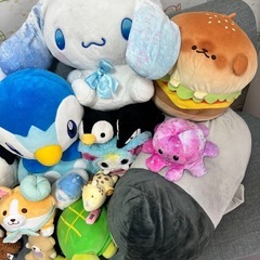 ぬいぐるみ　まとめての画像