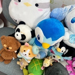 ぬいぐるみ　まとめての画像