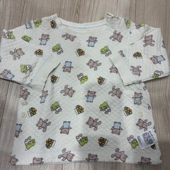 UNIQLO ユニクロ　キルトパジャマ　冬用　こぐまちゃんの画像