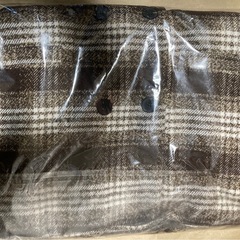 新品 Teddy コート レディース アウター 中厚手 オーバーサイズ ゆったり 秋冬 防寒 グレンチェック柄 tops1353 ダークブラウン　ホワイトの画像