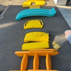 子供用遊具　　トラック型滑り台の画像