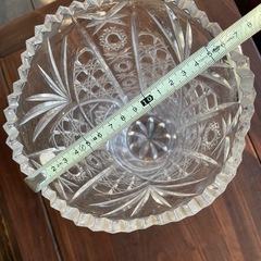 クリスタルダルク　花瓶　CHESNAYの画像