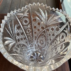 クリスタルダルク　花瓶　CHESNAYの画像