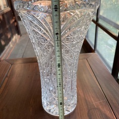 クリスタルダルク　花瓶　CHESNAYの画像