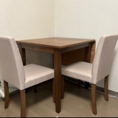ダイニング　テーブルセット　椅子付きの画像