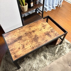 アイアン　ローテーブルの画像