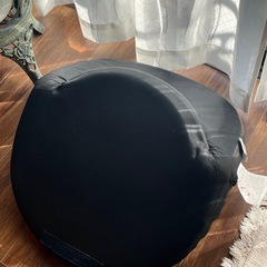 ニトリ 座椅子 スリムシュウノウザイス Nサーフ ネイビーの画像