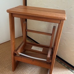 折りたたみ式ステップチェアの画像