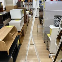 A-1023【リユースのサカイ野々市店】ジモティ来店特価‼ 姿見 ホワイト※クリーニング済みの画像