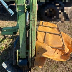 （2）スター 2連ディスクモア MDM1300 手動ハンドル トラクター用 作業機 草刈り 牧草 農機具 中古 引き取り限定の画像