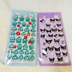 3Dステッカー、ボンボンドロップ各種の画像