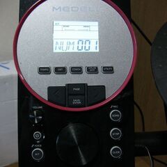 電子ドラム MEDELI メデリ DD610J + スピーカーRoland ローランドPM-03の画像