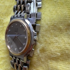 dunhill   12ポイントダイヤ　金針　　腕時計の画像