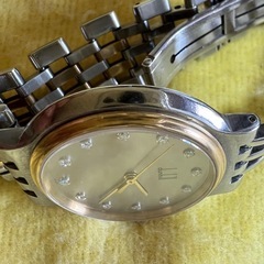 dunhill   12ポイントダイヤ　金針　　腕時計の画像