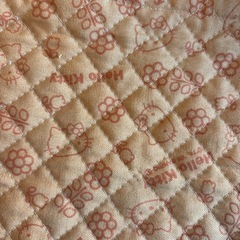 キティちゃんシューズ入れ、新品首巻、おえかきプレートの3点セットの画像