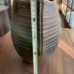 信楽焼 花瓶の画像