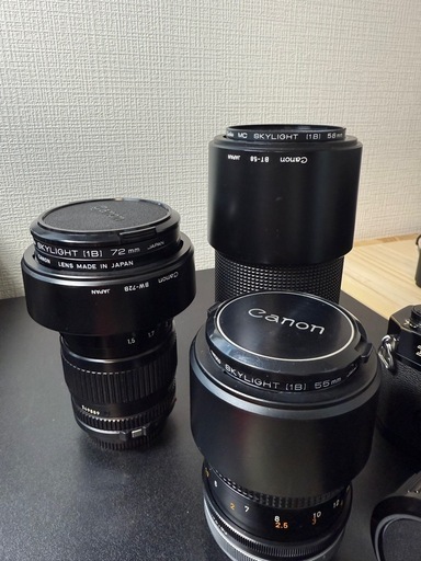 【値引き交渉可能】Canon カメラ　望遠レンズ　6点セット