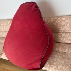 中古【ヨギボー】ラウンジャー◆レッド◆定価24,900円の画像