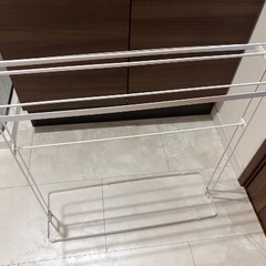 バスタオル掛け　物干しの画像