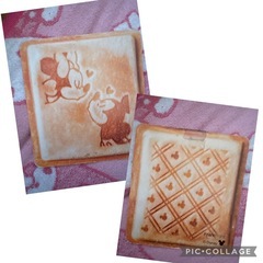 【未使用】Francfranc ディズニー プレスサンドメーカーの画像