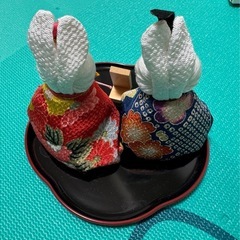 雛人形うさぎの画像