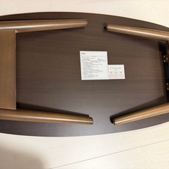 ニトリ折りたたみテーブル　ラポールの画像