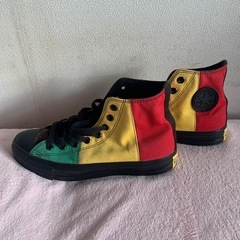 コンバース　オールスター　ラスタカラーの画像