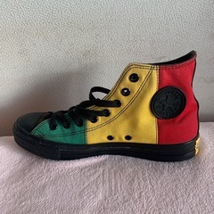 コンバース　オールスター　ラスタカラーの画像